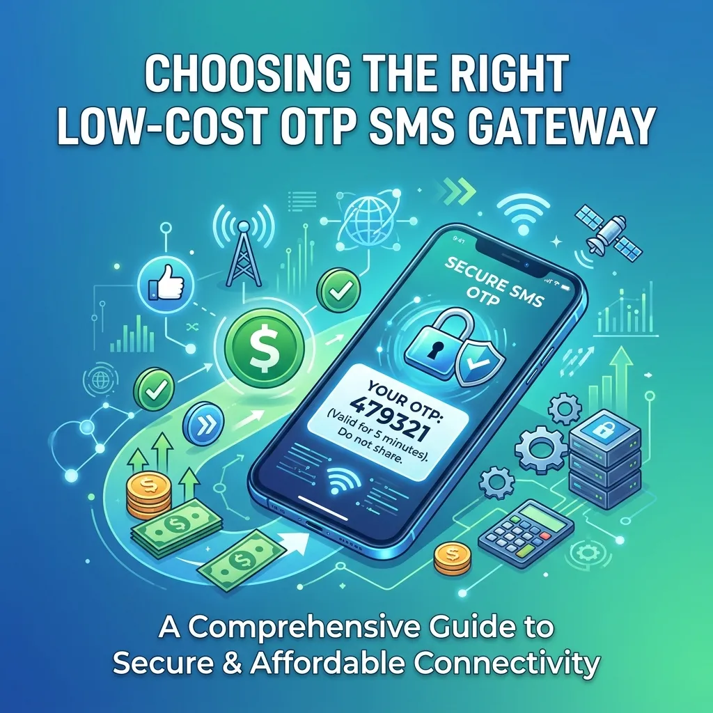 How Do You Choose the Right Low-Cost OTP SMS Gateway