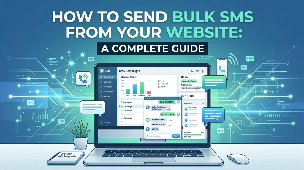 How to Send Bulk SMS From Your Website A Complete Guide