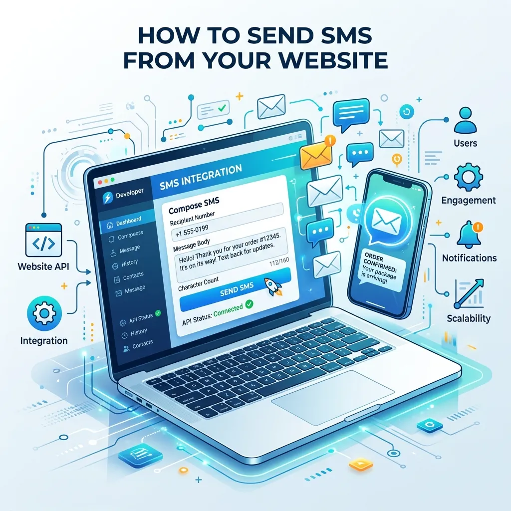 How to Send SMS From Your Website
