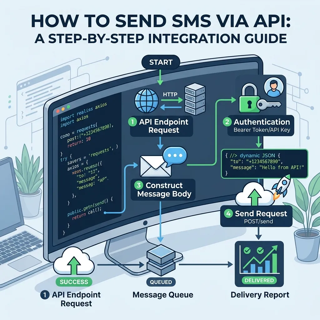 How to Send SMS via API A Step-by-Step Integration Guide
