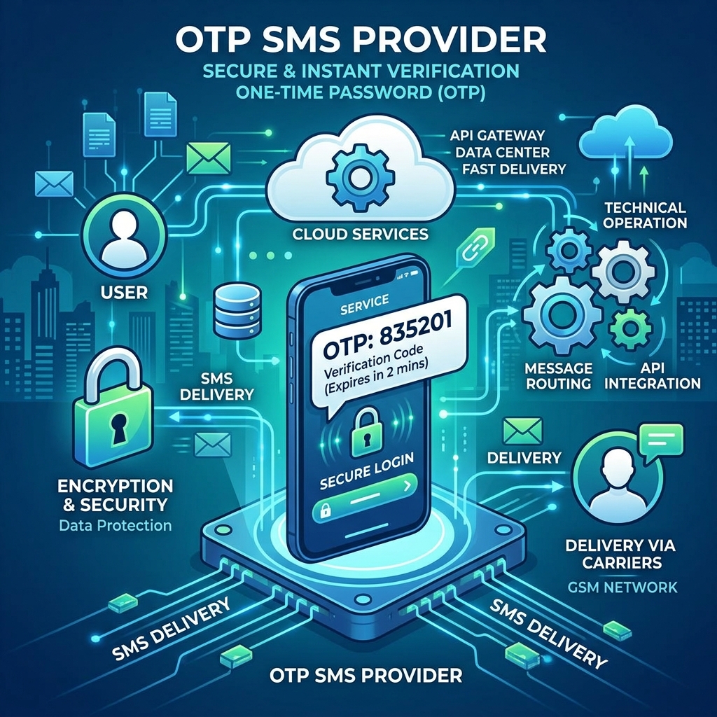 What Is an OTP SMS Provider, and How Does It Work