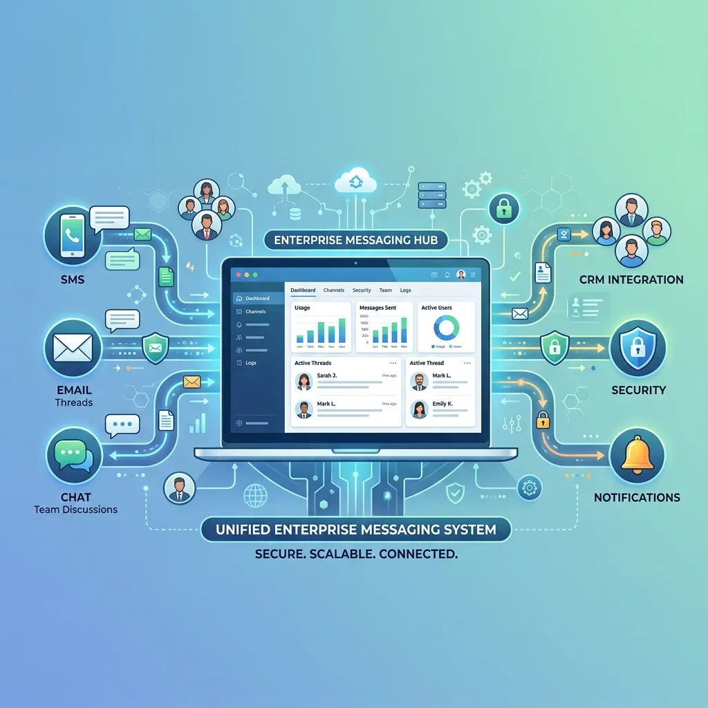 What is an enterprise messaging system