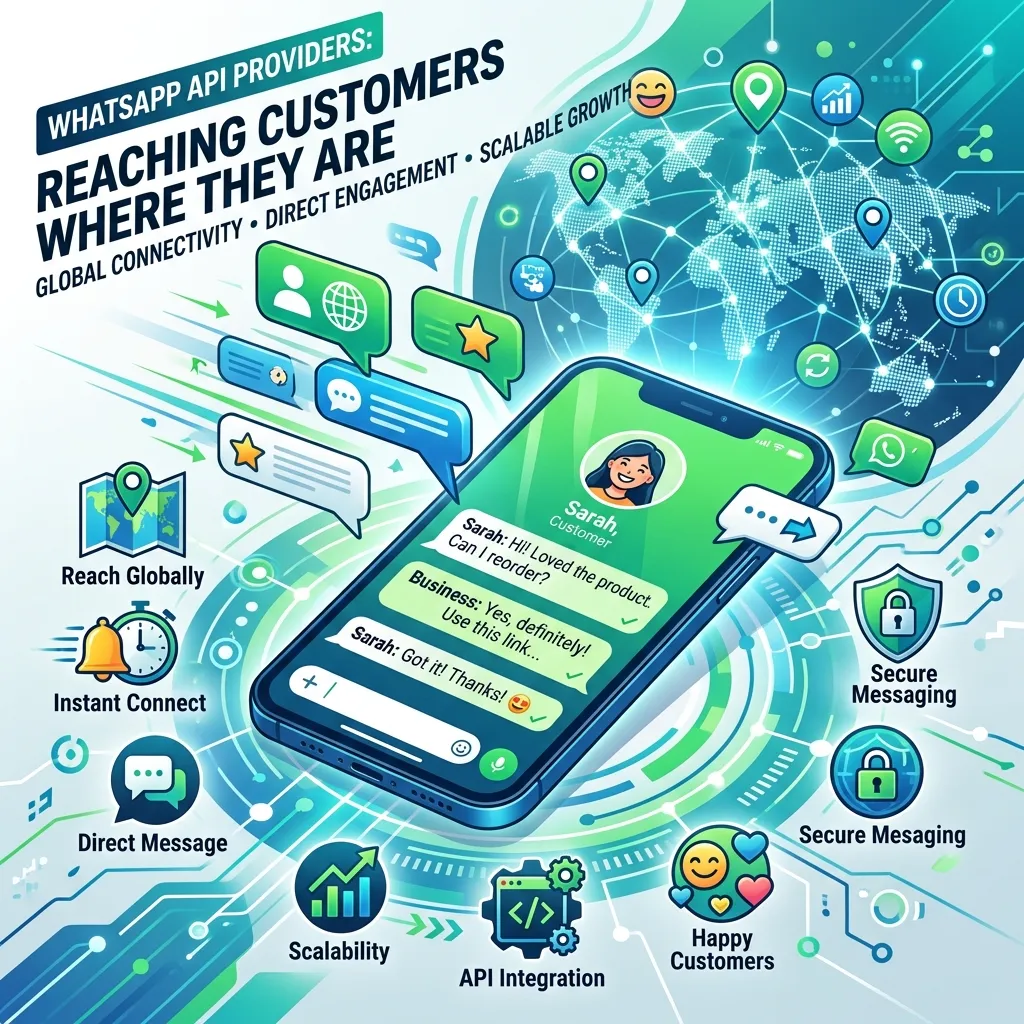 WhatsApp API Providers Reaching Customers Where They Are