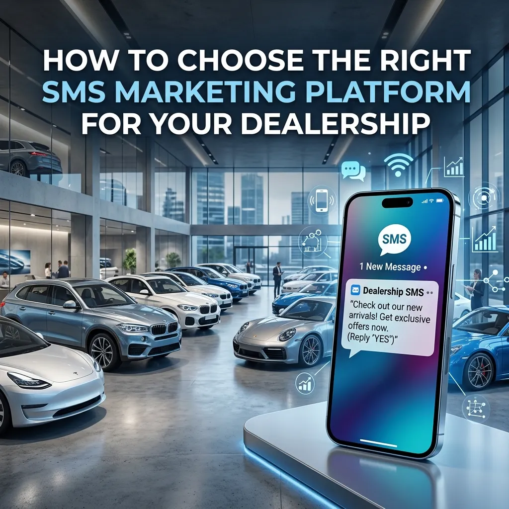 How to Choose the Right SMS Marketing Platform for Your Dealership