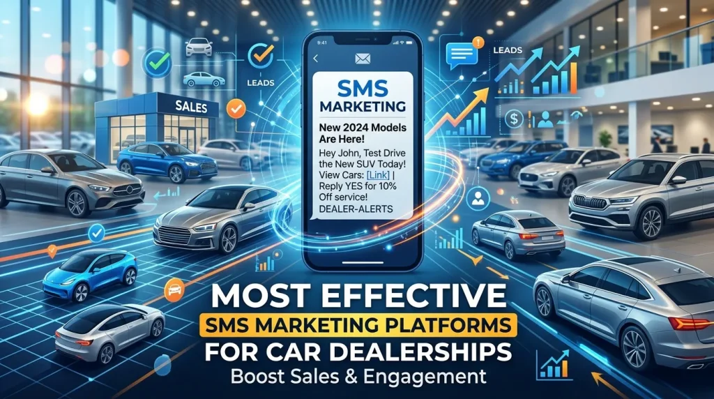 Most Effective SMS Marketing Platforms for Car Dealerships Most Effective SMS Marketing Platforms for Car Dealerships