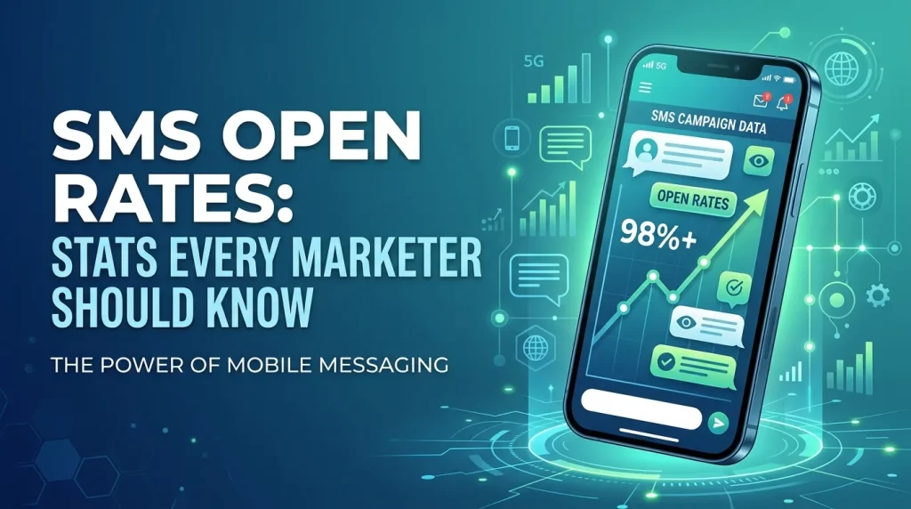 SMS Open Rates Stats Every Marketer Should Know