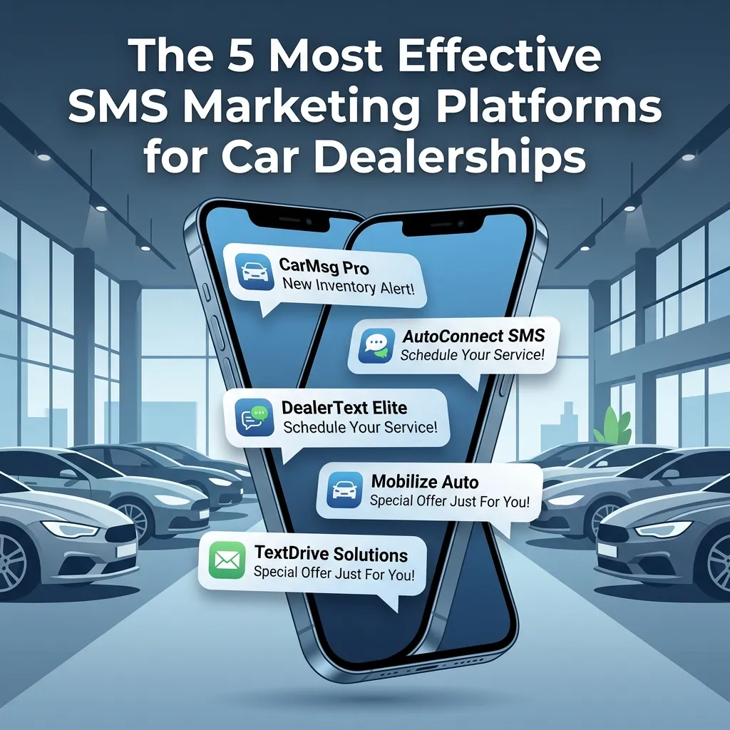 The 5 Most Effective SMS Marketing Platforms for Car Dealerships