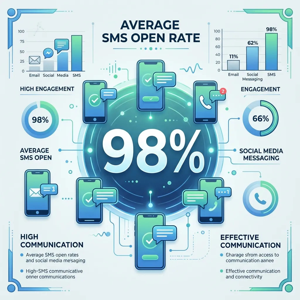 What Is the Average SMS Open Rates
