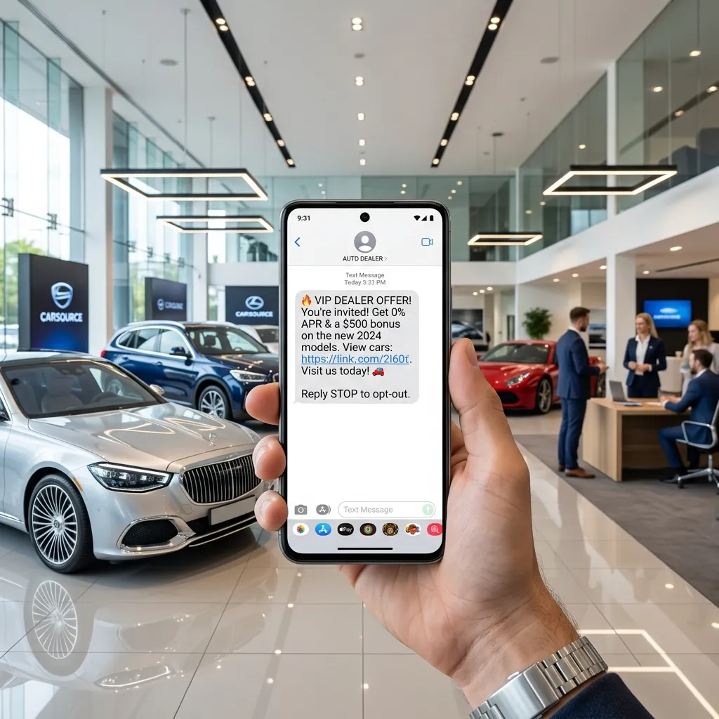 Why SMS Marketing Works So Well for Car Dealerships