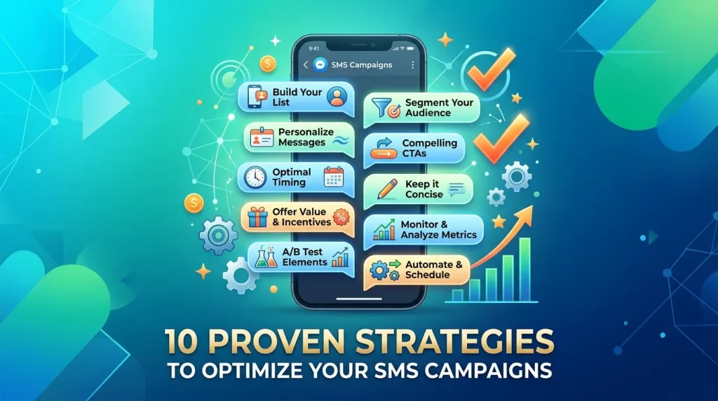10 Proven Strategies to Optimize Your SMS Campaigns 10 Proven Strategies to Optimize Your SMS Campaigns