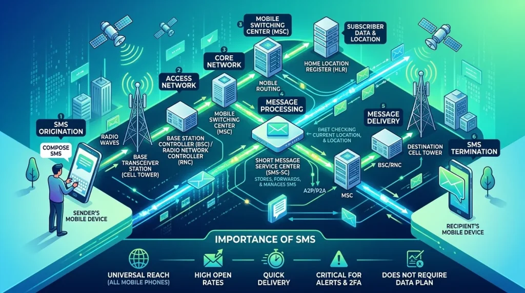 How SMS Messaging Networks Work And Why They Matter How SMS Messaging Networks Work And Why They Matter